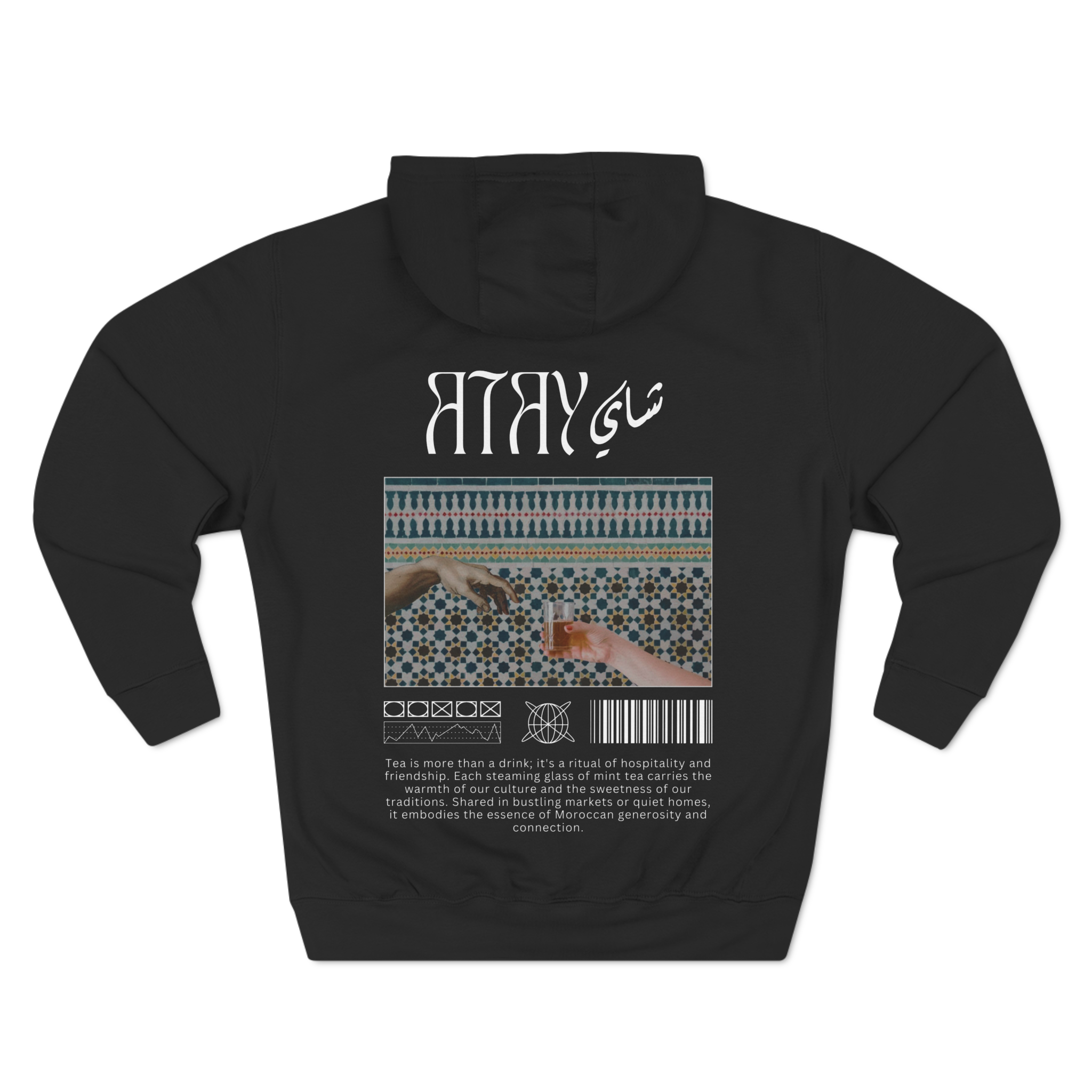 ATAY – BLACK – GLUTTONY HOODIE