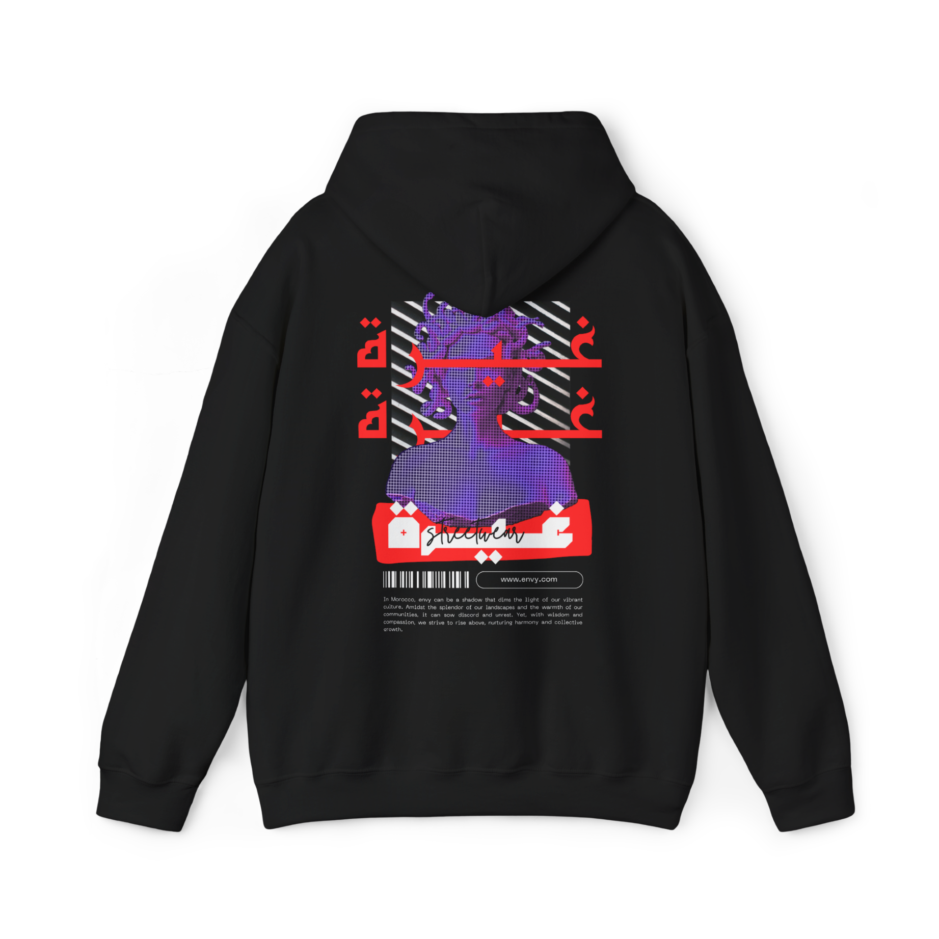 GHIRA – BLACK – ENVY HOODIE